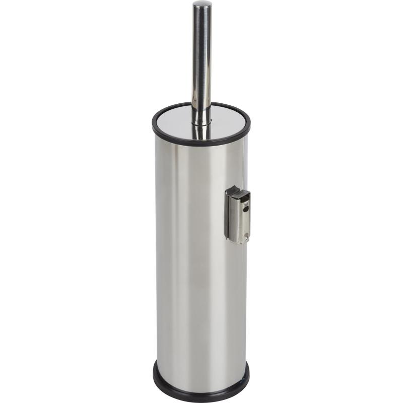 Ершик для унитаза Luscan закрытый с подст. и кр., нерж. с