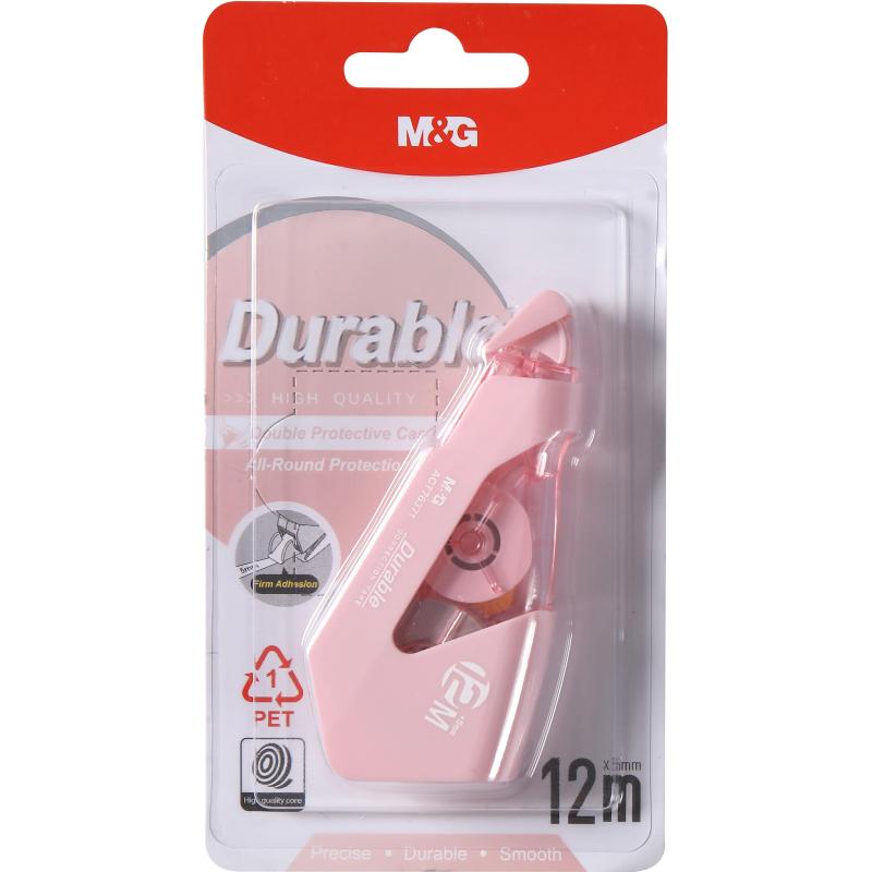Корректирующая лента M&G 5ммx12м,корп из полистирола,цв в асс,блистACT76371