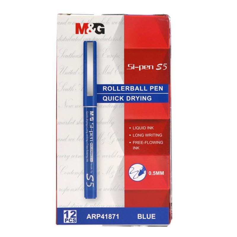 Роллер M&G S5, диаметр шарика 0,5 мм, цвет чернил синий