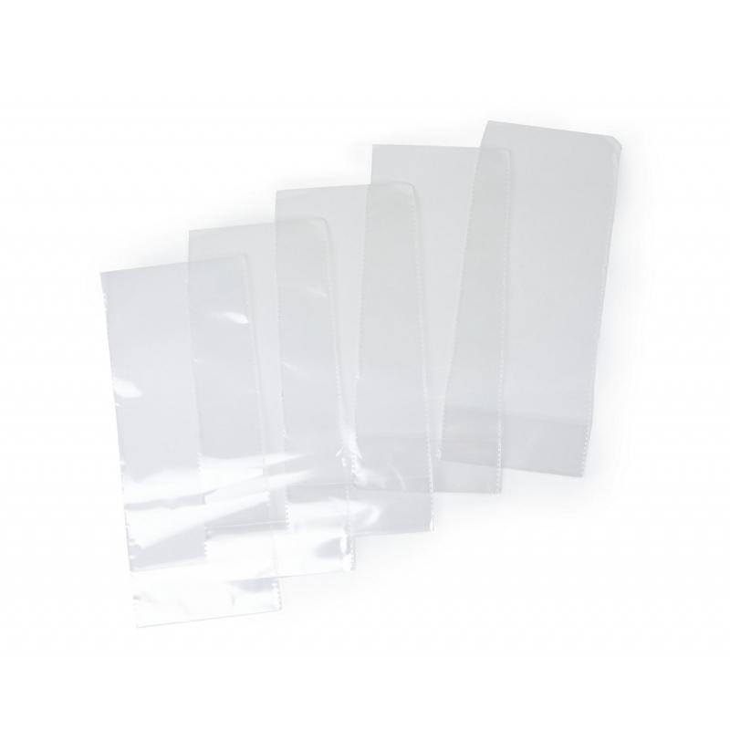 Пакет БОПП 100х250 мм (донная складка 40+40) 35 мкм 100 шт/уп