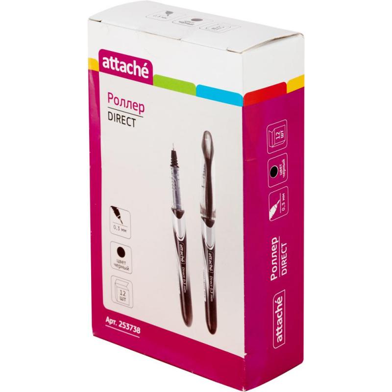 Роллер Attache Direct игольчат.након. 0.3мм черный