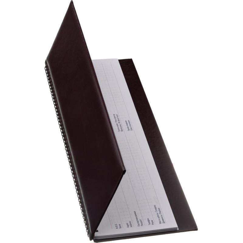 Планинг датированный 2026 ATTACHE 57л, 405х145, Каньон, бордовый