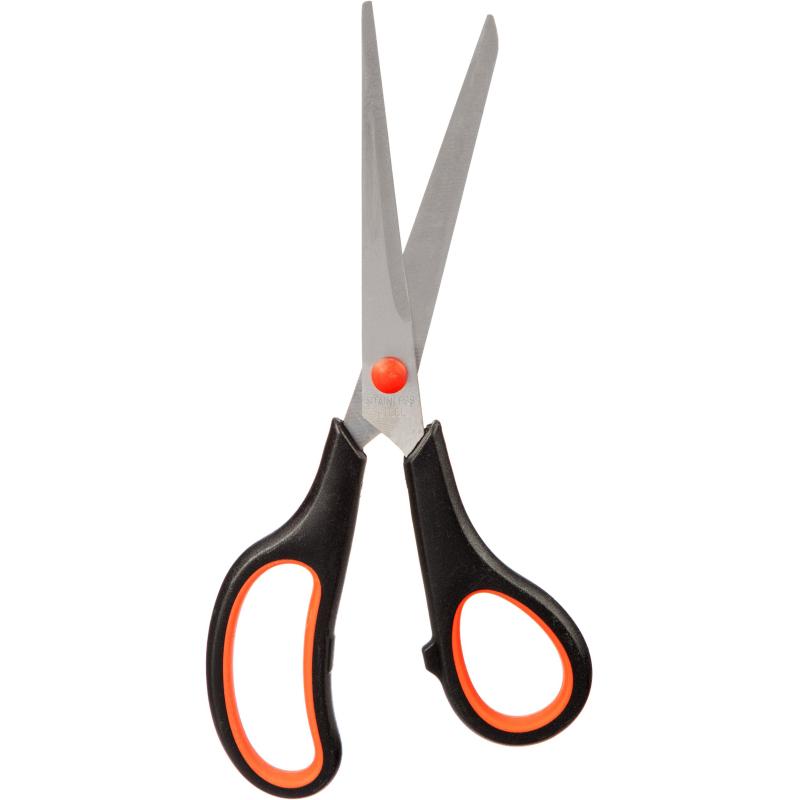 Ножницы Выбор есть 215 мм с пласт. прорезин. ручками, цвет крс/черн