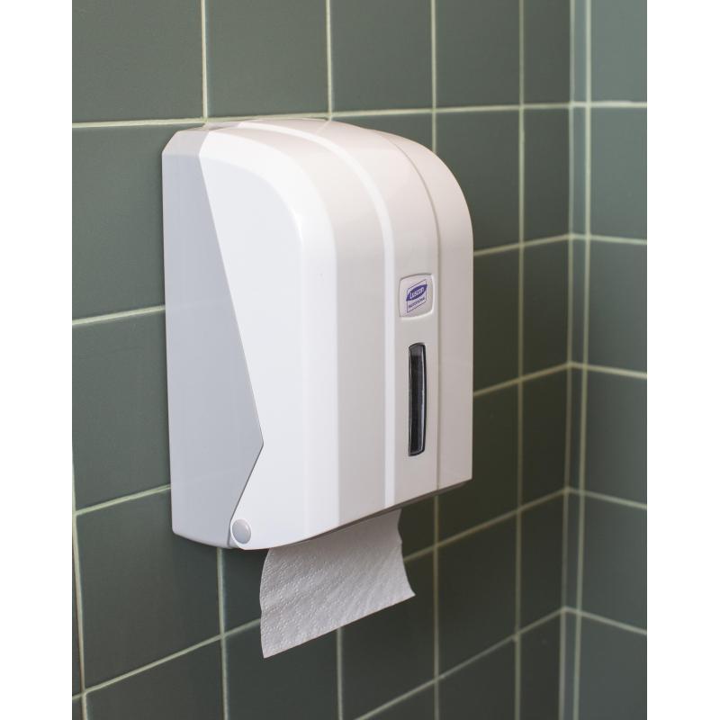 Диспенсер для туалетной бумаги лист Luscan Professional белый