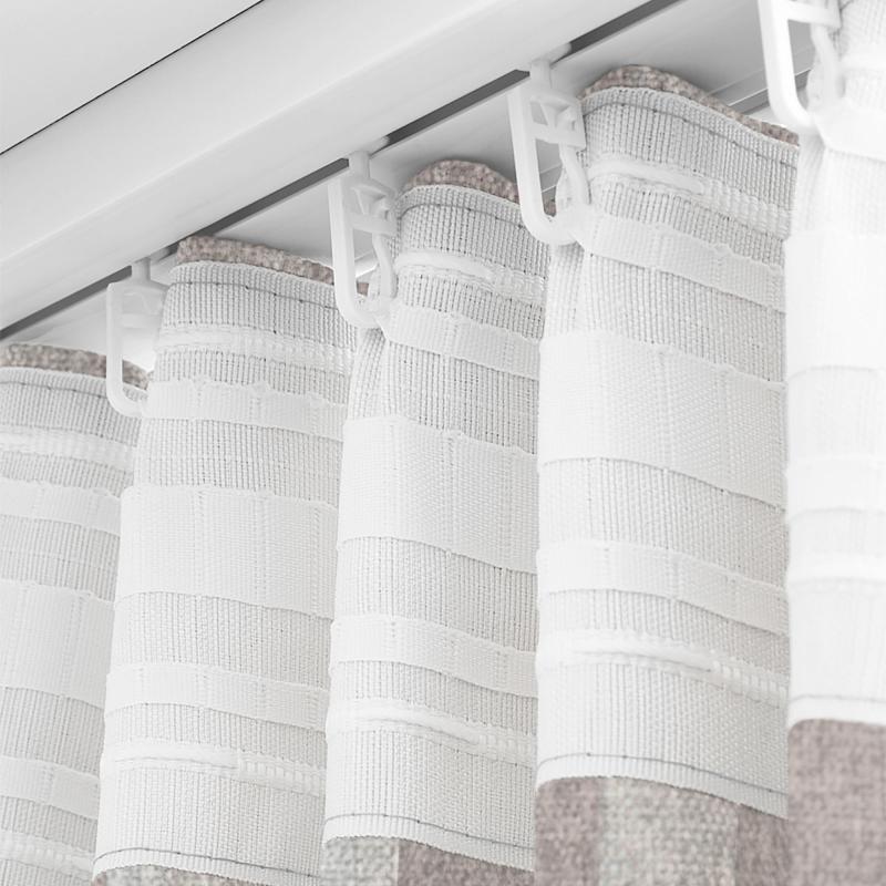 Штора Волшебная Ночь, Рогожка 165х270 см Зебра-экрю 797942