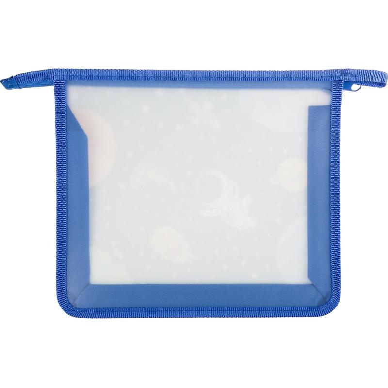 Папка для тетрадей  Space time, А5, молния,  пластик, ПТ-713