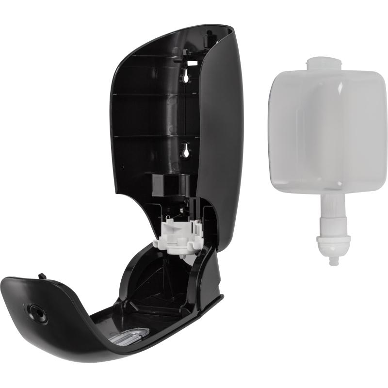 Дозатор для мыла-пены Luscan Prof Etalon 800мл черный 151053