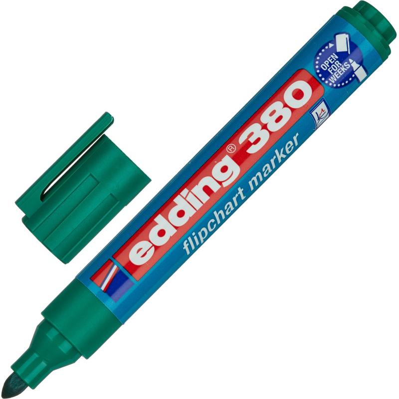 Набор маркеров для флипчартов EDDING E-380/4S 1,5-3мм, кругл 4цвета