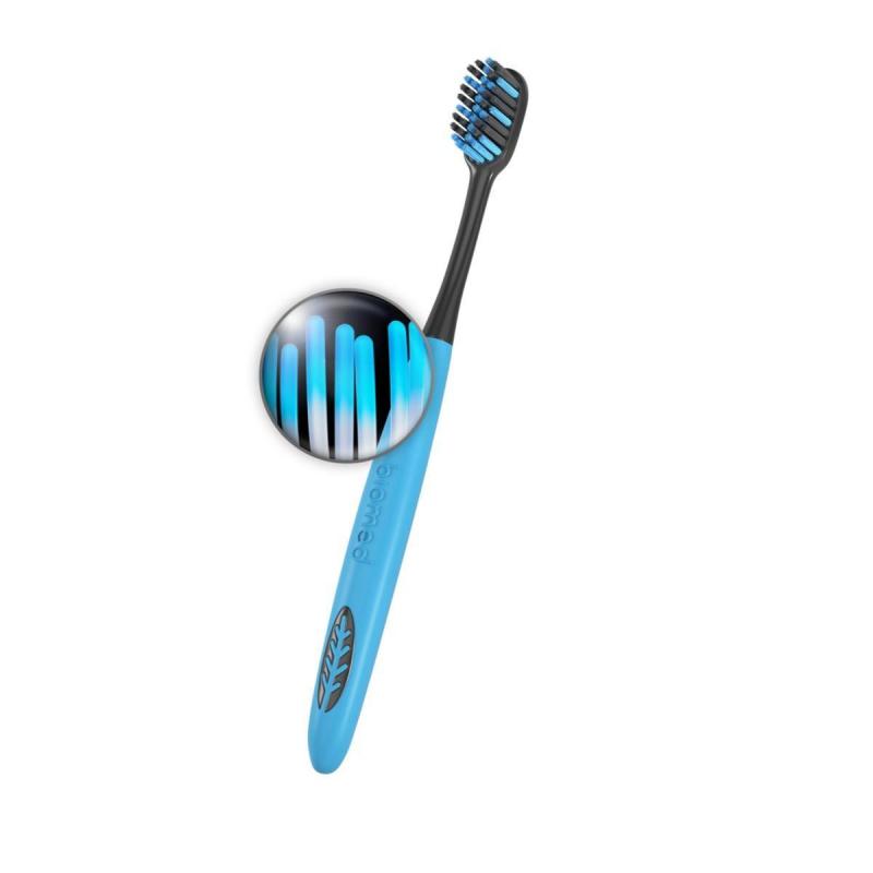 Зубная щетка BIOMED Black 1шт цвет в асс