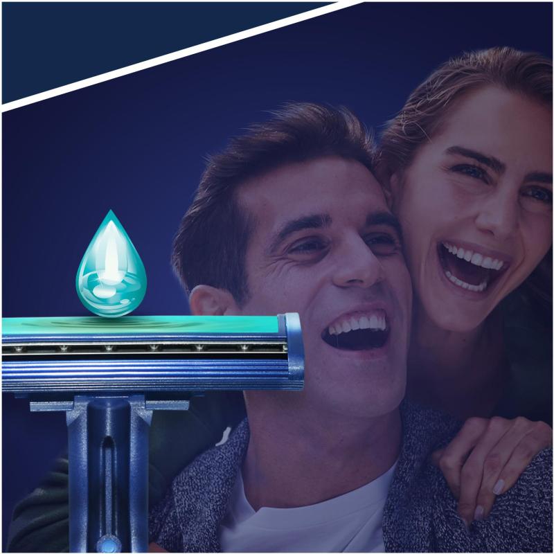 Бритва одноразовая Gillette Blue II Plus  5шт