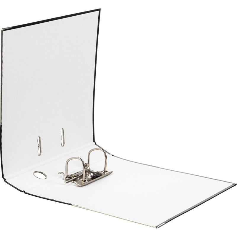 Папка-регистратор 50 мм ПБП1 черный с мет.уголком