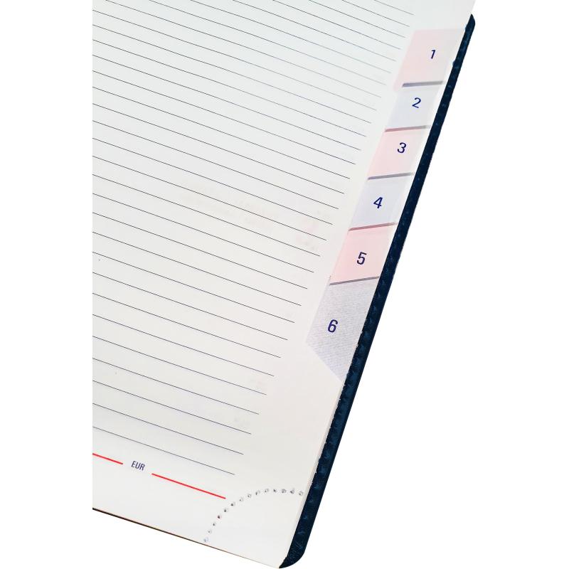 Ежедневник датированный 2026 АТТАСНЕ А5, 180л, 142х210мм, Каньон синий