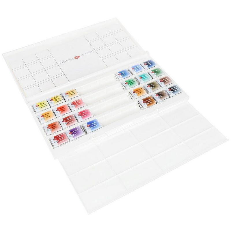 Краски акварельные Белые ночи 24цв кюветы 1942090/1941061