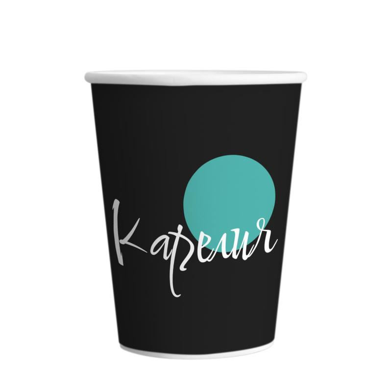 Стакан одноразовый бум 1сл 250 мл d-80мм Города 50шт/уп