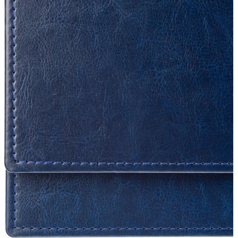 Планинг недатированный , синий, 303х150 мм,  120стр, Agenda