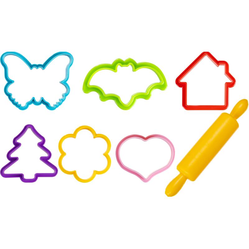 Набор для лепки Тесто-пластилин 12 цветов (по 50 гр), TA1068V