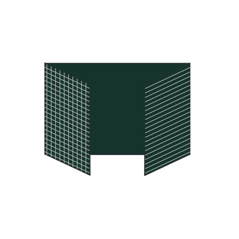 Доска магнитно-меловая Attache 100х300см 3-секц с разлиновкой