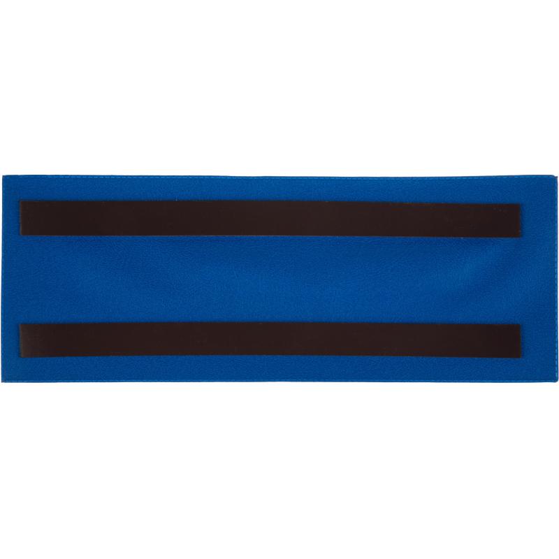 Карман для маркировки магнитный синий 210 x 74 мм горизонтальный (10шт/уп)