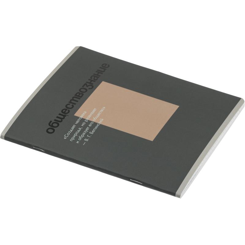 Тетрадь предметная Комус Класс Минимализм, 48 л., А5, кл., ОБЩЕСТВОЗНАНИЕ