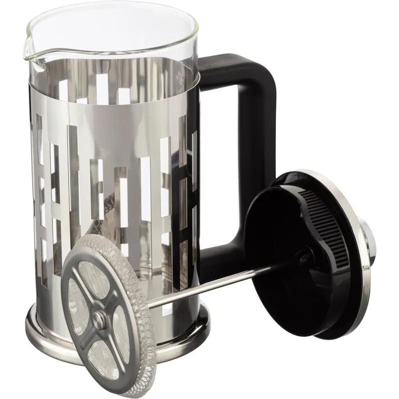 Френч-пресс 600мл Гедуко боросил.стекло, пластик ручка, нерж.сталь (B037)