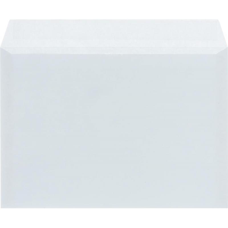 Конверт белый С5 стрип 162х229 80г КОМУС 1000шт/ уп