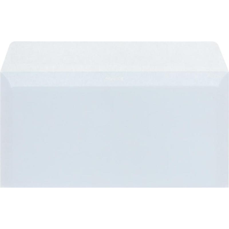 Конверт белый E65 стрип 110х220 80г КОМУС 1000шт/ уп