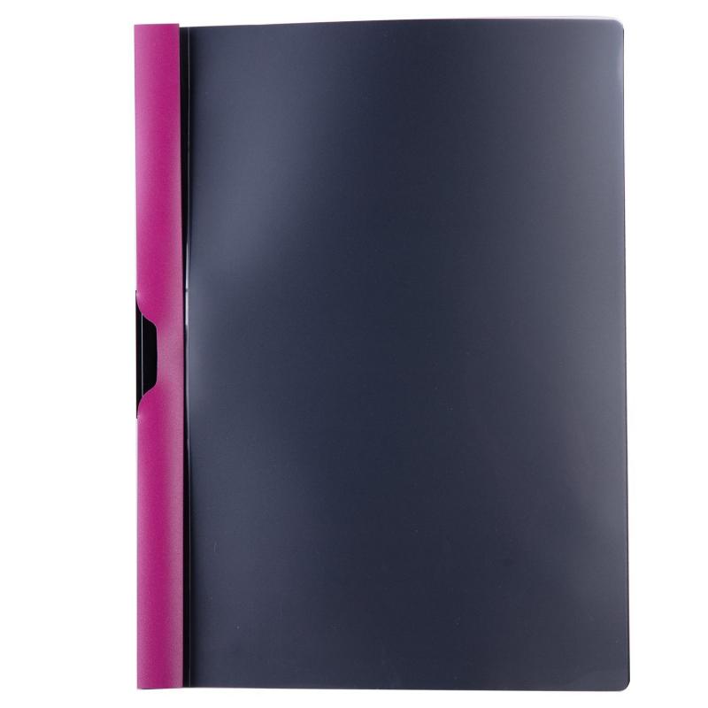 Папка c клипом для брошюровки Vivid A4 до 30листов  РР 0,3мм ассортимE38964