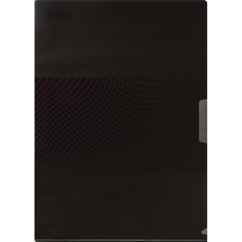 Папка уголок А4, 180мкм, Attache Digital ассорти, 6 шт.уп.