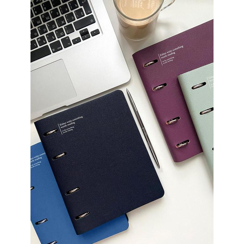 Тетрадь со сменным блоком А5,120л,Infolio Study,Prague,иск.кож,N3807