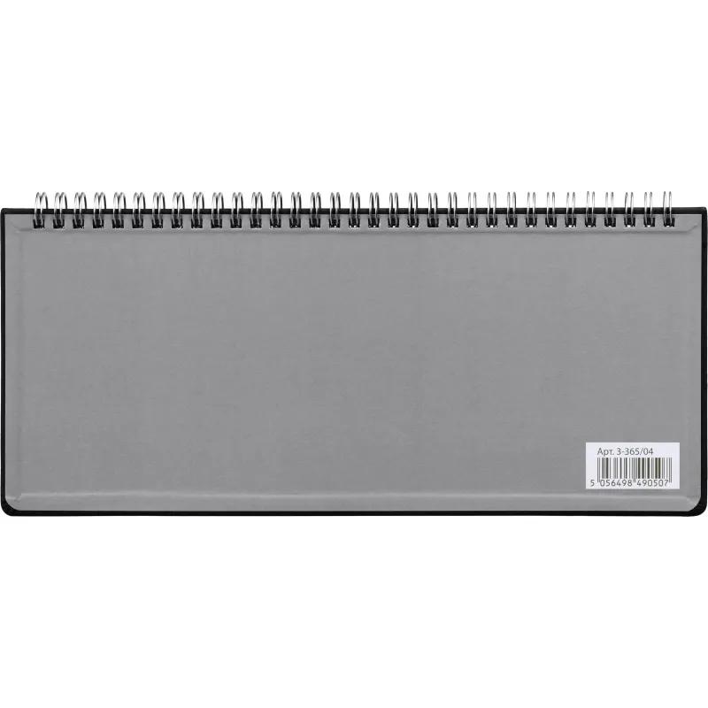 Планинг датированный 2026 ГР. VELVET черный 3-365/04