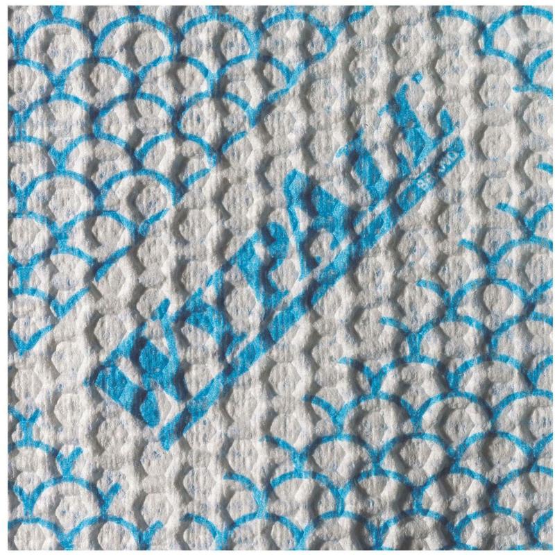 Материал протирочный нетканый WypAll X80 синий 1сл 25л/пач 10пач/уп 7565