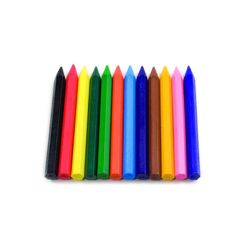 Мелки восковые Луч ZOO 12цв 6гр 8х90 12С 865-08