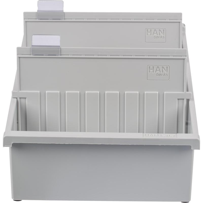 Картотека для карточек А5 на 1300шт HAN открытая '955/0-11