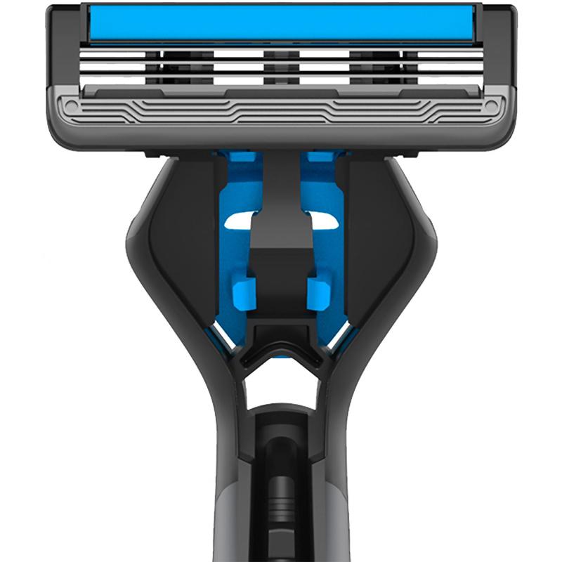 Бритва Dorco CROSS3, 5 см.кас.3лез., плав.головка, увл.полос TRC 1005