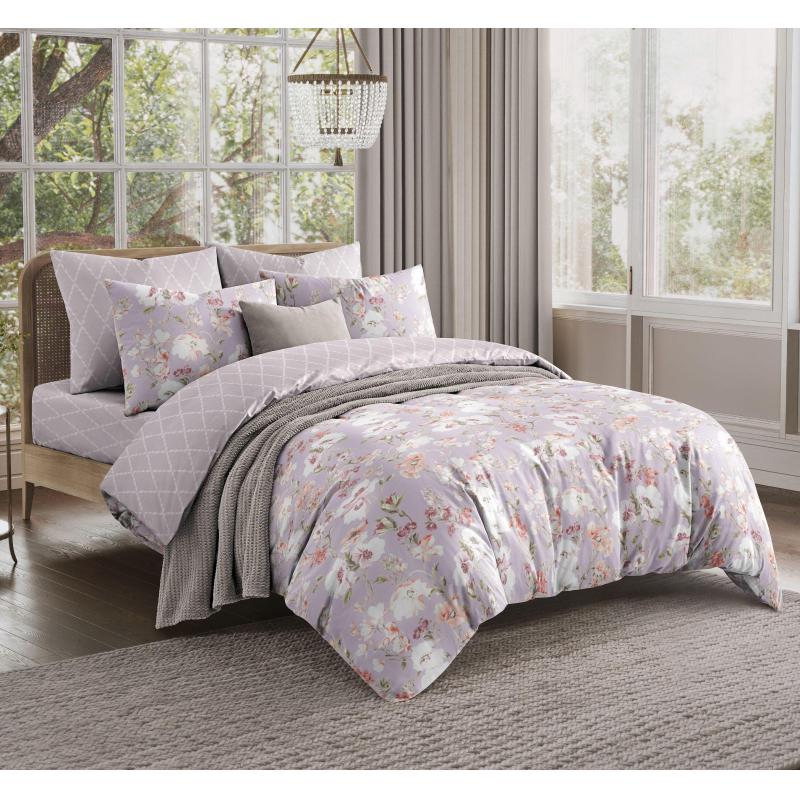 Постельное белье Евро Поплин(нав.70х70-2шт),Melody