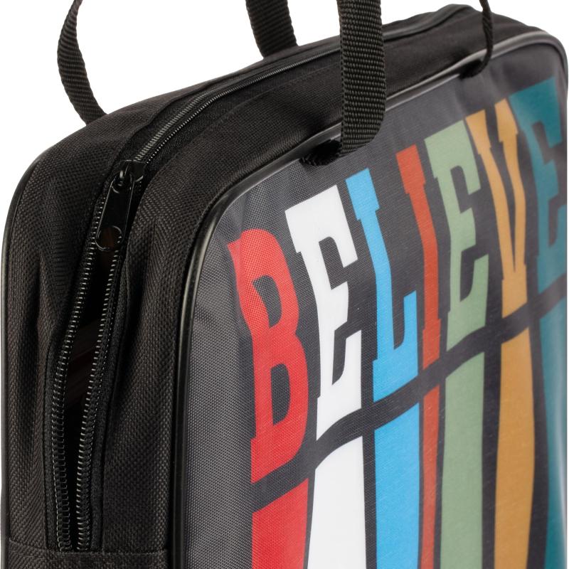 Папка школьника А4 с ручками + твердое дно, ШИРОКАЯ,ПШ-11, ВЕРЬ В СЕБЯ 2023