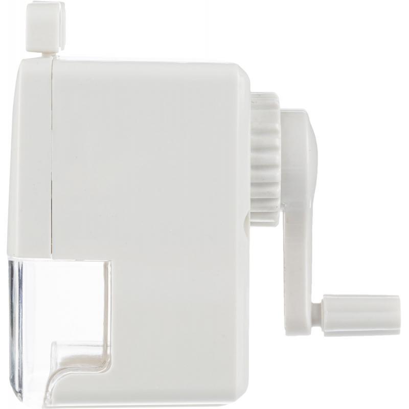 Точилка механическая Attache Economy, 8 мм, фиксация карандаша, белая