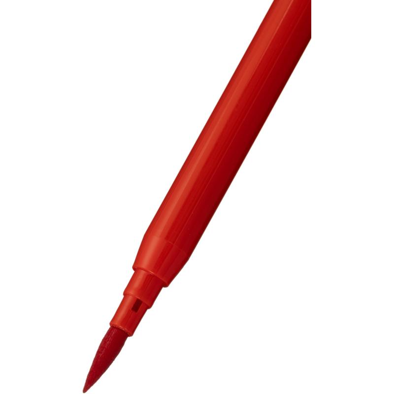 Фломастеры Комус Класс Максики кисточки, 12 цв. наб., карт. Упак