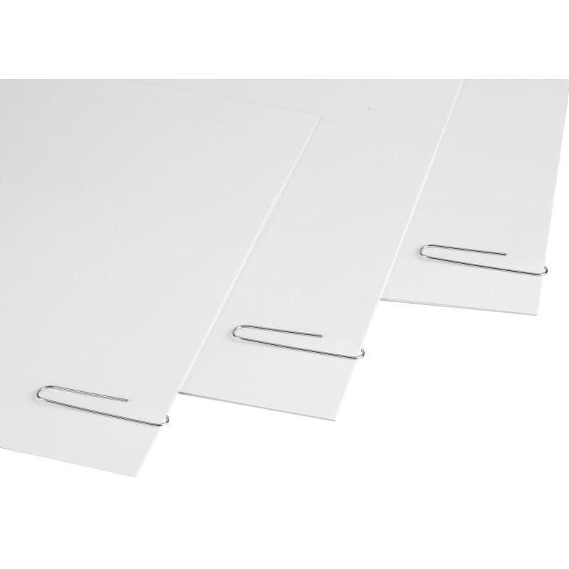 Скрепки Attache никелированные 50 мм, негофрированные, 50шт/уп