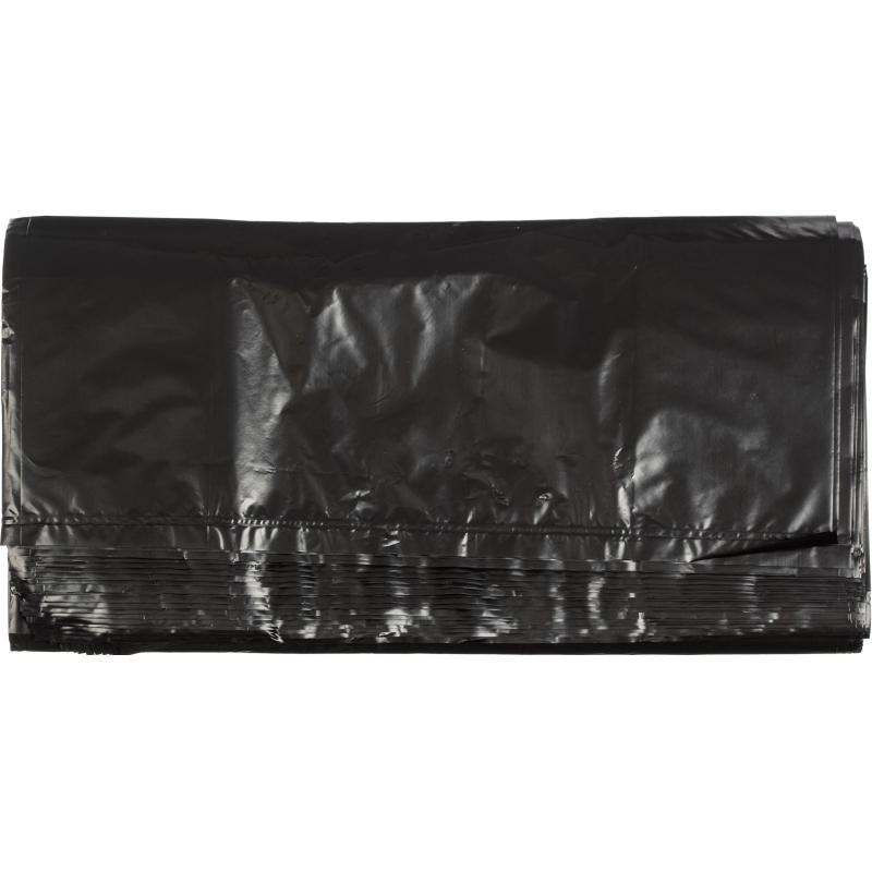 Пакет-майка УСИЛЕННЫЙ, ПНД, 40+18+70 см, черный, 45 мкм, 50 шт/уп