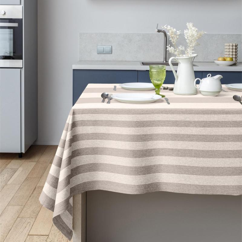 Скатерть Волшебная Ночь 165/200 Зебра-экрю 731766