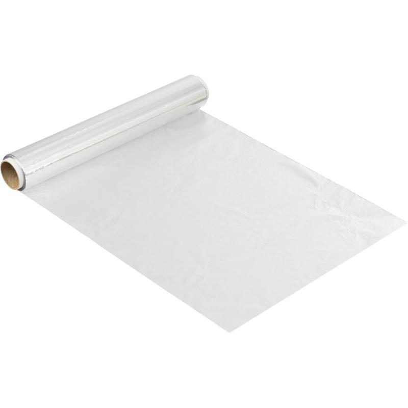 Фольга пищевая алюминиевая 29см х 50 м 9мкм Саяночка С50П-290х12