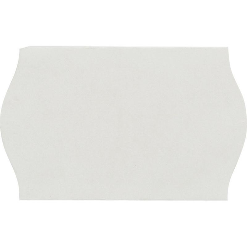 Этикет-лента 26х16 белая волна 1000шт/рул 10рул/уп