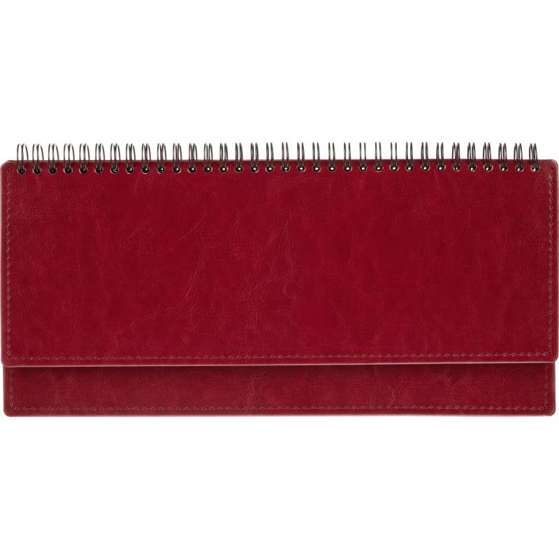 Планинг датированный 2026, бордо, 303х150 мм, 120стр, АТТАСНЕ Agenda