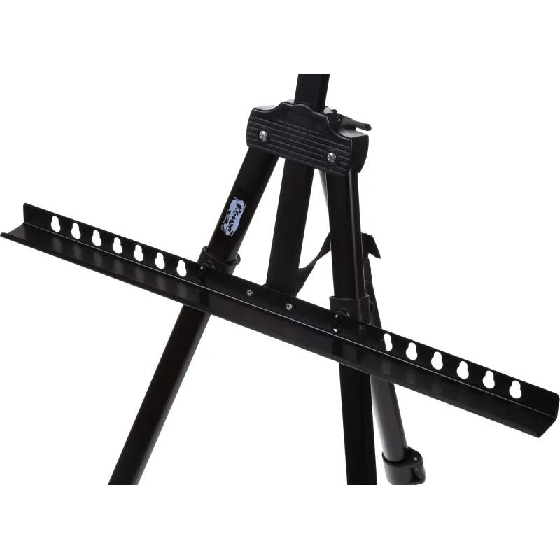 Мольберт металлический Комус Арт переносной, 94x168x89 см, с чехлом