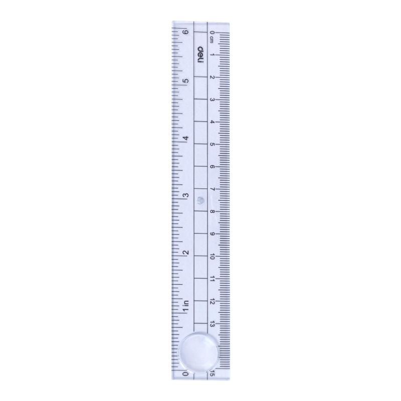 Набор чертежный Deli E9597 малый: лин 15см,угольн 10 и 7см,трансп 8см,прозр