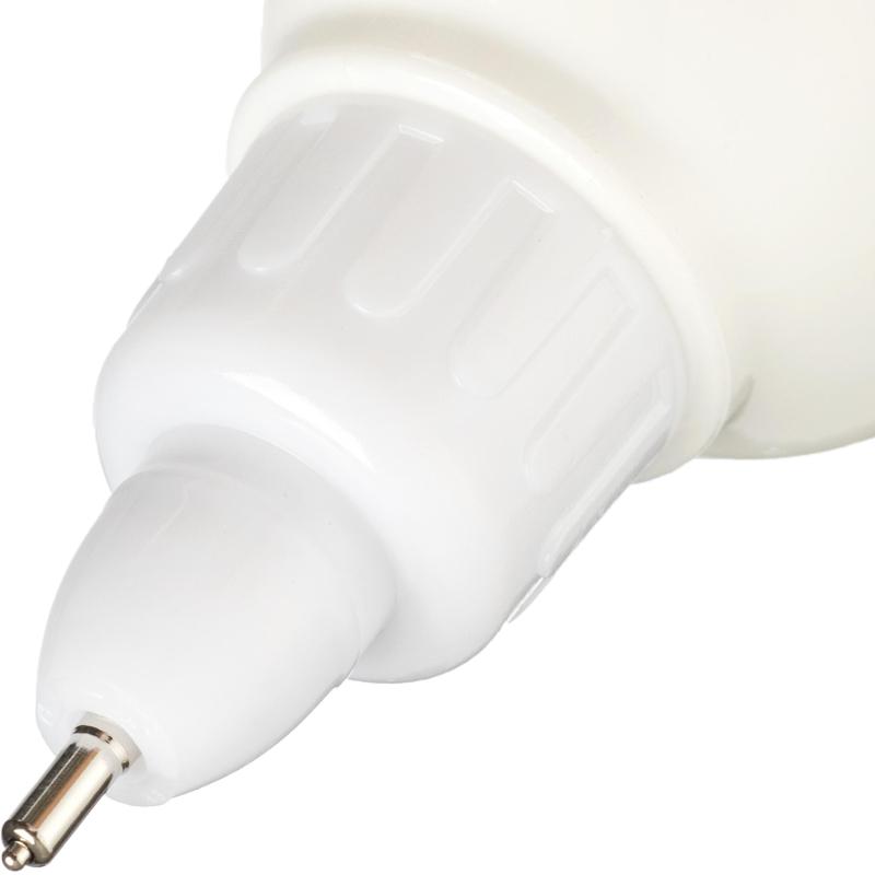 Корректирующая жидкость и ручка 12мл Attache 2в1 метал.након+кисть