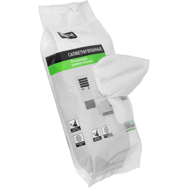 Салфетки универс Luscan, пакет, 50 шт, XXL, 150х180