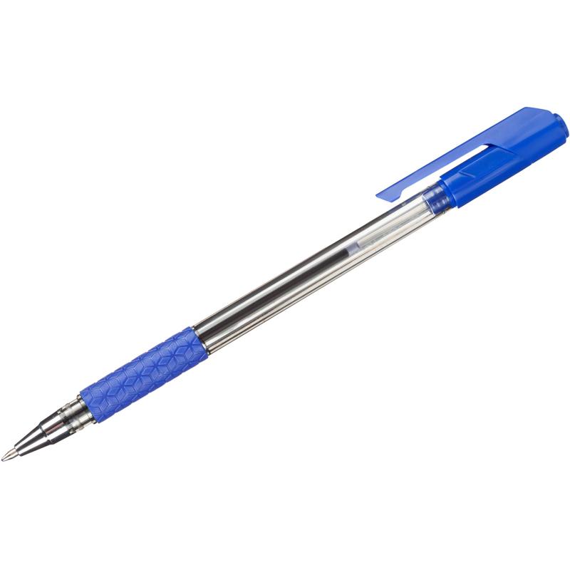 Ручка шариковая неавтомат. Deli Arrow д.ш 0,7мм лин 0,5мм манж, синяя