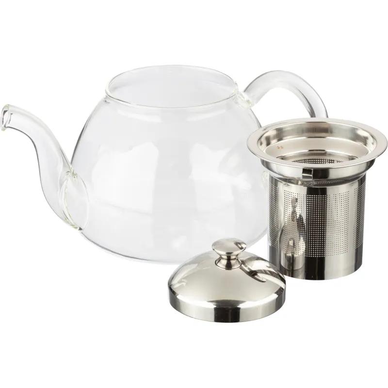 Чайник заварочный 700мл Майин с фильтром,боросил.стекл,нерж ста(AX831)